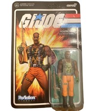 G.I. Joe Roadblock Heavy Machine Gunner 3.75 ReAction Action Figure Super7 NEW