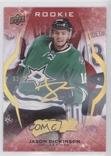 2016-17 Upper Deck MVP High Series Super Script 2/25 Jason Dickinson #297 bf1