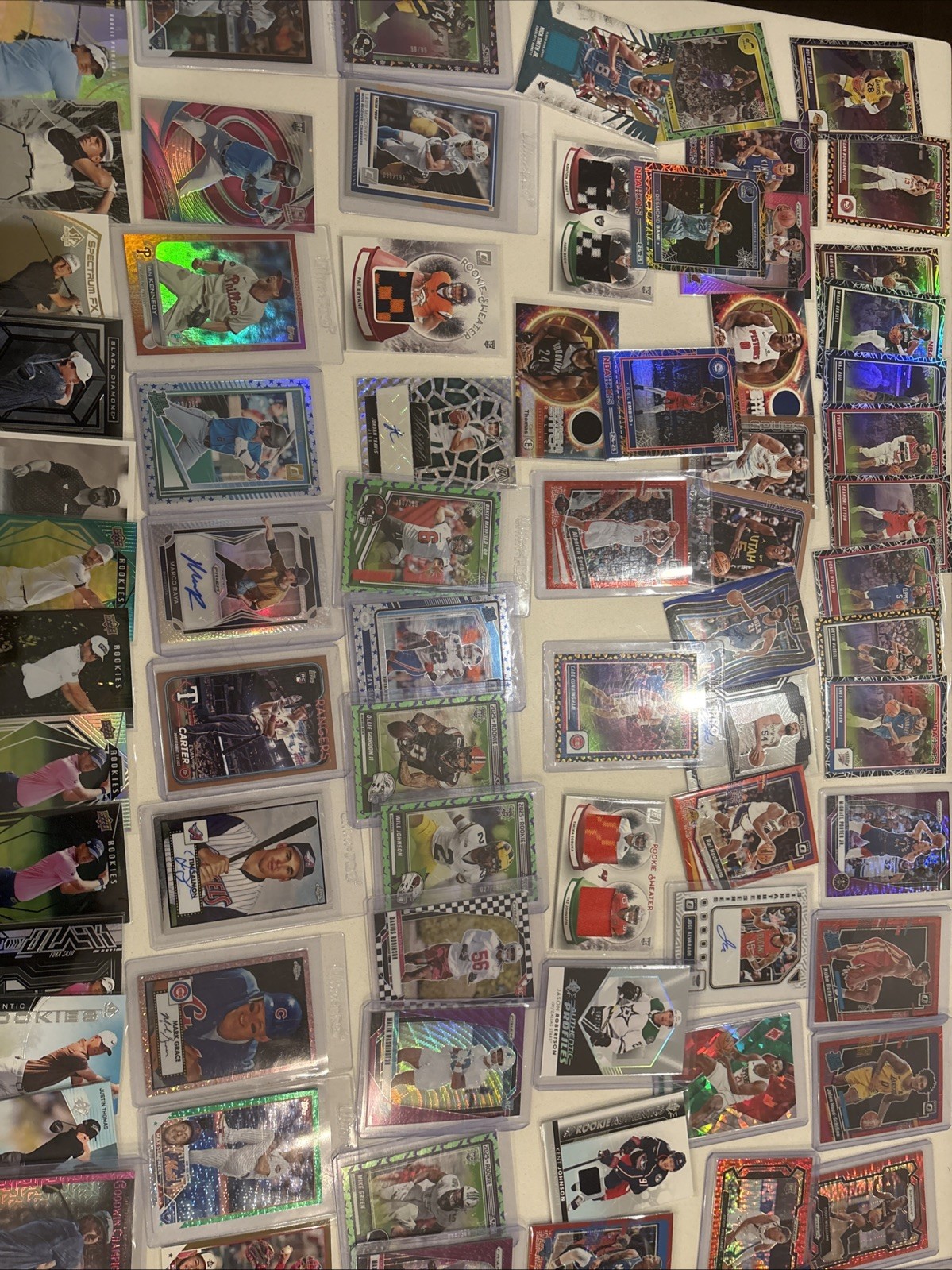 Multi Sports Card COLLECTION Lot - AUTOs - Numbered - Relics - SSP - Rookies