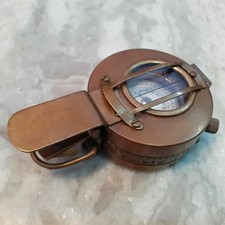 VINTAGE MILITARY WORKING COMPASS NAUTICAL BRASS COLLECTIBLE GIFT