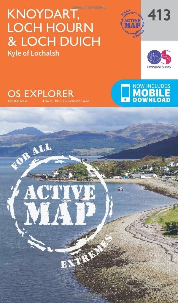 Knoydart, Loch Hourn And Loch Duich Ordnance Survey - Image 6
