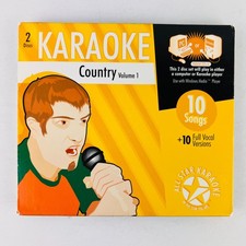 All Star Karaoke Various Artist Country Volume 1 CD G