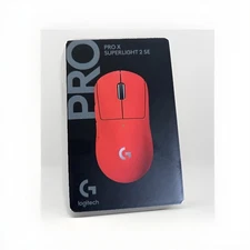 Logitech PRO X SUPERLIGHT 2 SE LIGHTSPEED Lightweight Wireless ‼️✅ RED