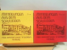 Mitteilungen aus dem Schulleben Nr. 1 und Nr....