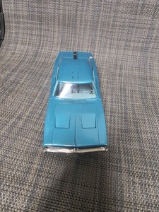 1969 DODGE CHARGER R/T PROMO CAR BY MPC TURQUOISE IN COLOR 1:25