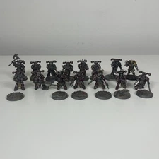 Warhammer 40k Chaos Space Marines CSM/Havoc Bundle Squad x15 - Perfectly Painted