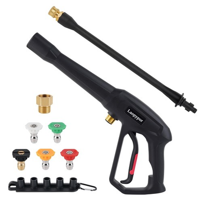 #ad Pressure Washer Gun with Power Wash Extension Wand5 Spray Nozzle Tips M22 1... $46.25