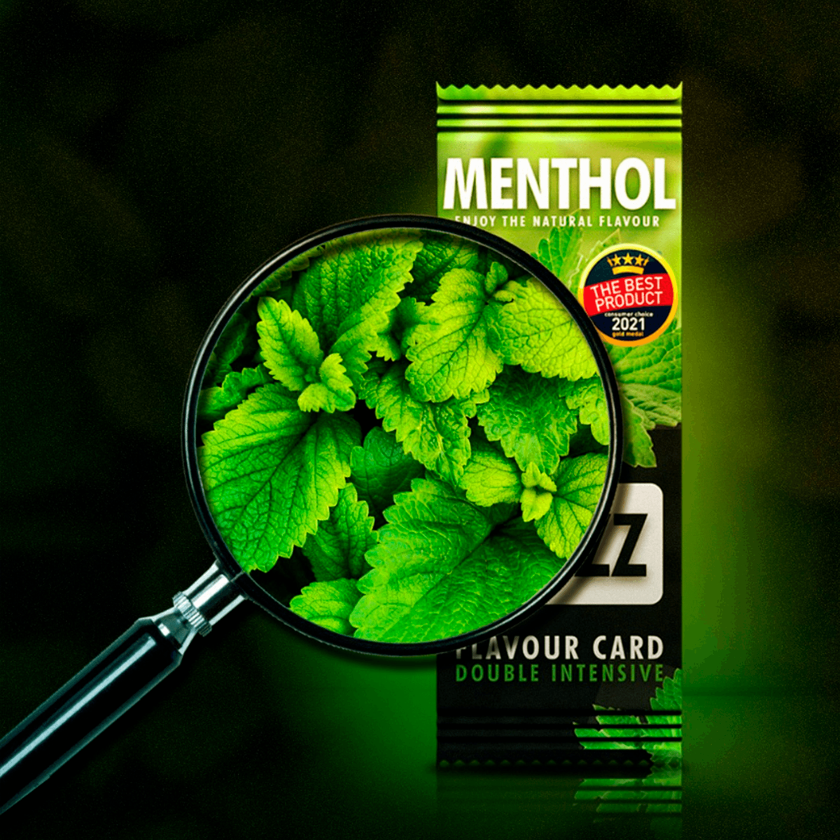 menthol cigarette cards Hipzz Flavor Cards - Menthol Aroma Card