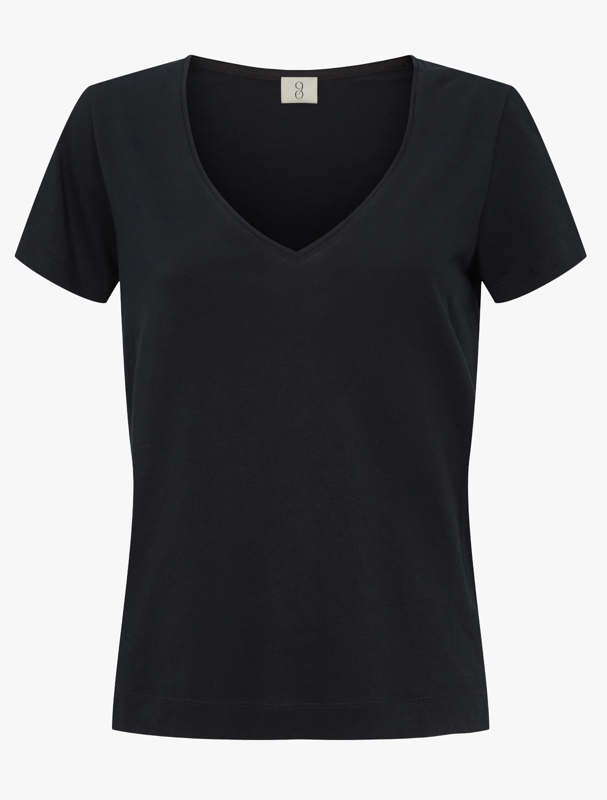 NINETY PERCENT + NET SUSTAIN Marisa ribbed organic cotton-jersey T-shirt SMALL