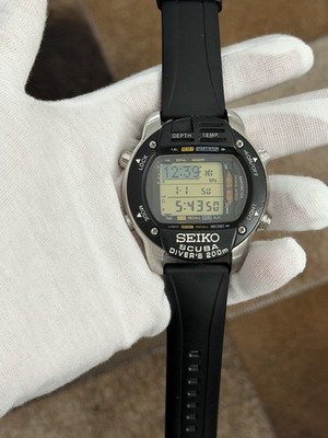 Rare Vintage Seiko Scuba M796-5A00 Men's Digital Diver's Sports