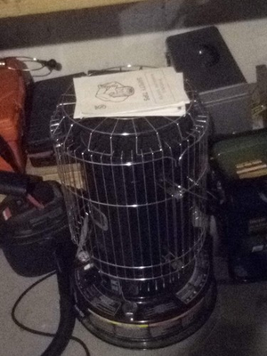 #ad Electric Portable Space Heater Black Safety Grill Rotary Knob Variable Heat $35.00