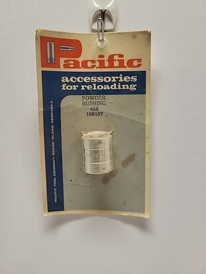 #ad PACIFIC POWDER BUSHING 468 190167 $10.95