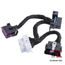 OBDII Splitter Y Cable, 16 Pin OBD2 1 Male to 3 Female Extension Cable OBD2