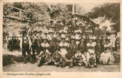 Musikanten 1. Oberbayerische Trachten-Saengerrunde