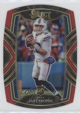 2020 Panini Select Club Level Red Prizm Die-Cut Jake Fromm #249 09tu