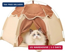 Gigreinc Cat Tent for Indoor, Indoor Dog House,Kitten Tent Suitable for Samll Do