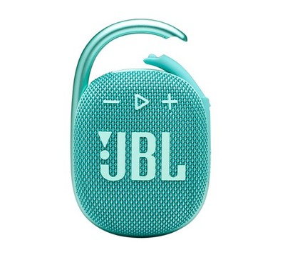 JBL Clip 4 Teal Portable Bluetooth Speaker (Open Box) No Factory Box