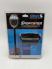 Sirius Satellite Radio Sportster SP-C1 Car Docking Station With Car Antenna New