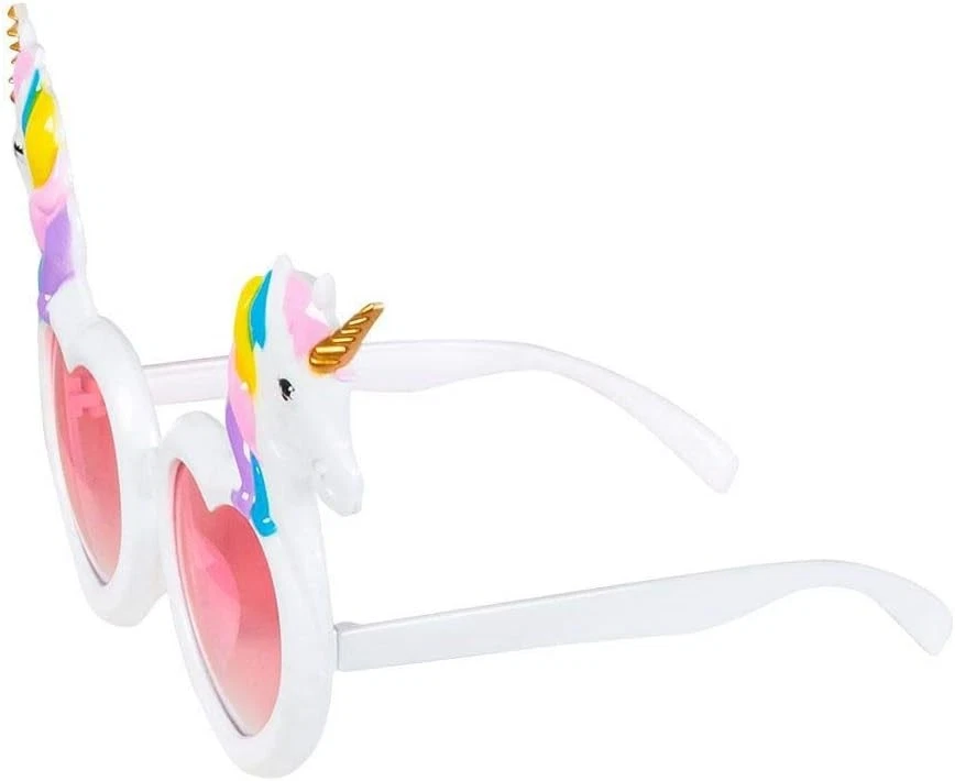 Boland 50030 - Occhiali da festa con unicorno, occhiali divertenti, scatola foto - Immagine 2 di 4