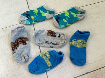  Jurassic World: 3 Paar Sneaker Socken Gr. 31-34 Dinos  