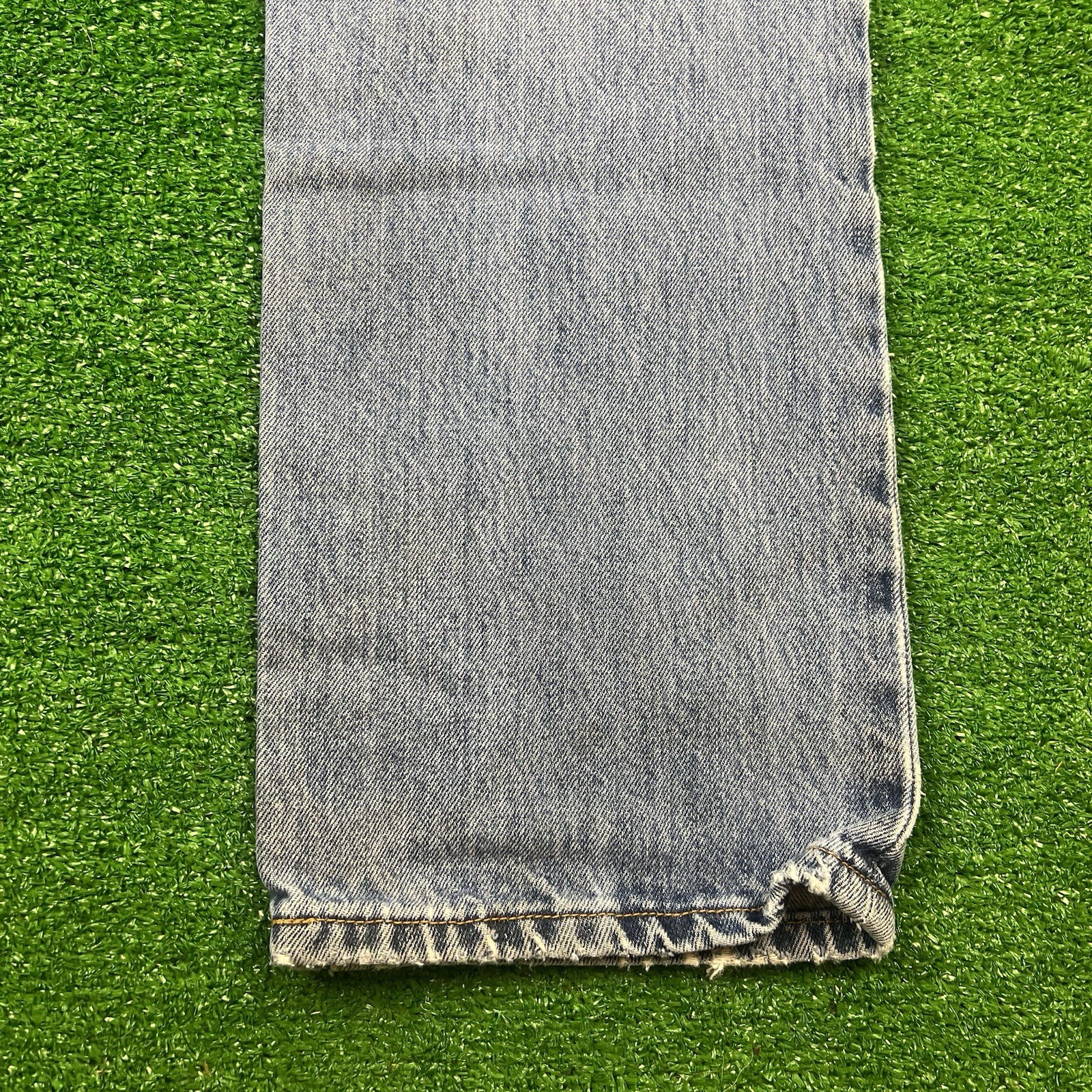 Custom Levis 501 Patchwork Jeans 33x36 Straight L… - image 19