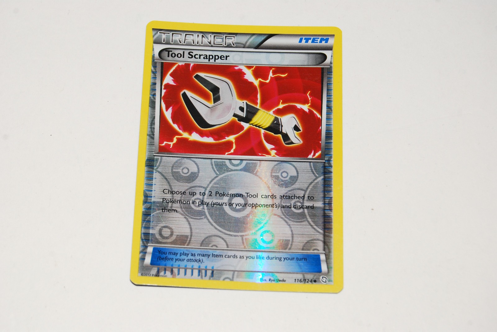 TOOL SCRAPPER 116/124 Reverse Holo 2012 Dragons Exalted Pokemon Item Card - LP