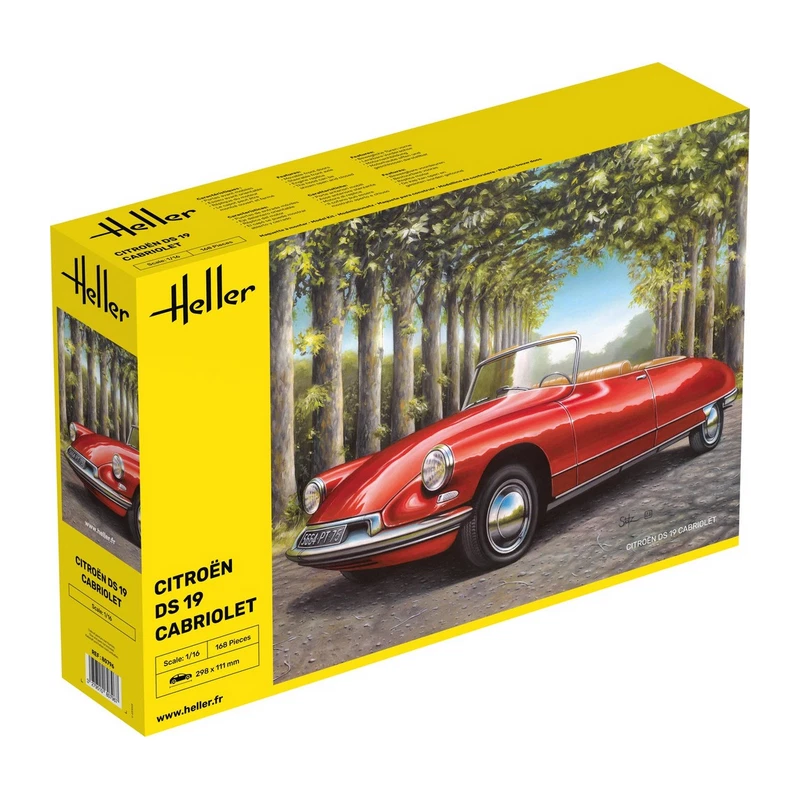 Modellino Macchina DS 19 Cabrio HELLER 80796 1:16 Modellino Char Promo - Immagine 3 di 4