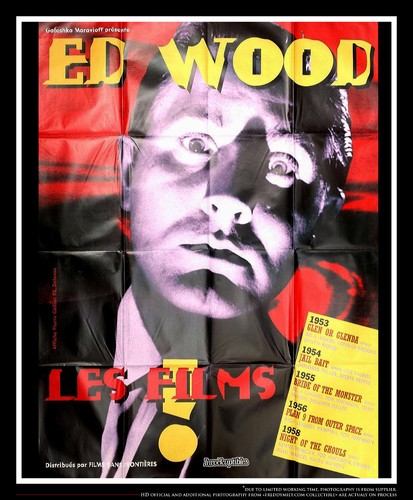 ED WOOD FILM FESTIVAL (1990) - Original French Movie Poster – Large Fold