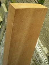 HALIFAX HARDWOOD IROKO Marine grade L76cm xW10cm x3cm thick SQUARE EDGE likeTeak