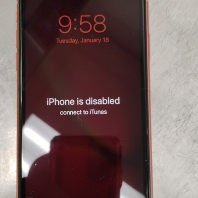 Apple iPhone XR Orange Lightning Connectivity iOS Smartphone | eBay