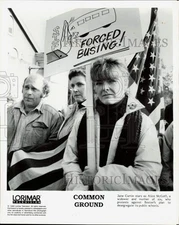 1990 Press Photo Actor Jane Curtin in TV Miniseries "Common Ground" - afx15153