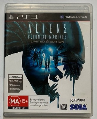Aliens Colonial Marines Limited Edition Sony PlayStation 3 PS3 Videogames Hits