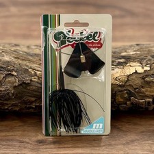 Teckel MAXQUEAKER 1/2oz #007 SOLID BLACK Color Buzzbait Topwater NEW Japan