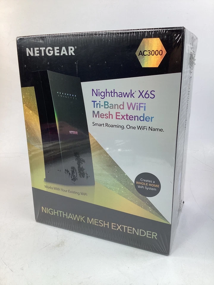 NEW Netgear Nighthawk X6S Tri-Band WiFi Mesh Extender AC3000 EX8000 FREE SHIP-M6 - Image 2 of 3