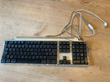Apple Pro Keyboard M7803 Black Wired USB connection with extension