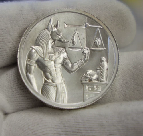 Egyptian Relic Themed 2 oz Silver Round .999 Fine Silver..
