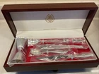 Vintage Reed Barton Sterling Silver Barware Set 24k Club Of New York New Sealed