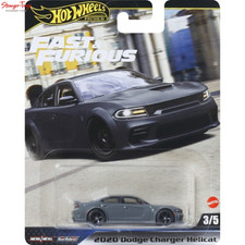 Hot Wheels Fast and Furious 2020 Dodge Charger Hellcat 3/5