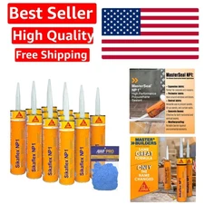 MasterSeal NP1 10.1oz Polyurethane Sealant - Flexible, Pack of 12 with Gloves