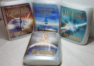 L.RON HUBBARD SEPTEMBER 1962 SET OF 4 CD LECTURES SEALED
