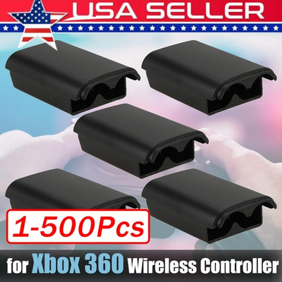 #ad #ad AA Battery Back Cover Case Shell Pack For Xbox 360 Wireless Controller Black Lot $148.00