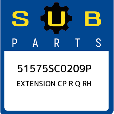 #ad 51575SC0209P Subaru Extension cp r q rh 51575SC0209P New Genuine OEM Part $34.31