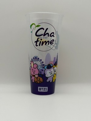 BT21 x Chatime Canada Reusable Cup Limited Edition 2022 All Characters Collab