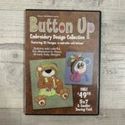 Dakota Collectibles Button Up 970458 Embroidery Design Cds Project Buttons
