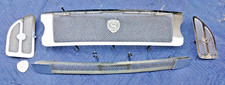 2006-2009 Range Rover Sport Hse Strut Collection Metal Chrome Mesh Grille 5 Pcs