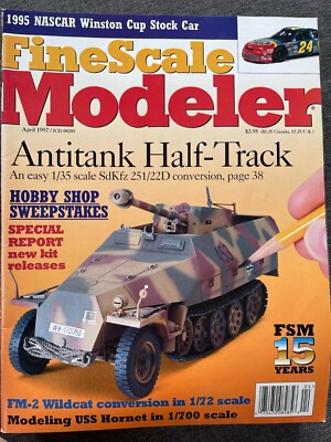 FineScale Modeler April. 1997  extrem selten