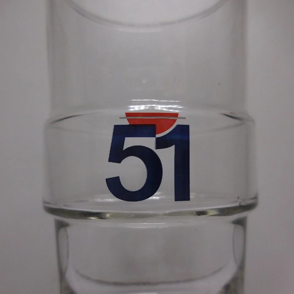 7 verres alcool apéritif Pastis 51 transparent vintage art table bistrot N8814 - Photo 4/4