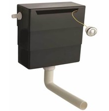 Universal Plastic Concealed Toilet Cistern With L Bend And Dual Flush Button