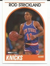 ROD STRICKLAND 1989-90 HOOPS ROOKIE CARD MINT CONDITION