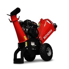 SCHORR Holzhäcksler RR100THX 100mm Holz Häckselmaschine Schredder Benzinhäcksler